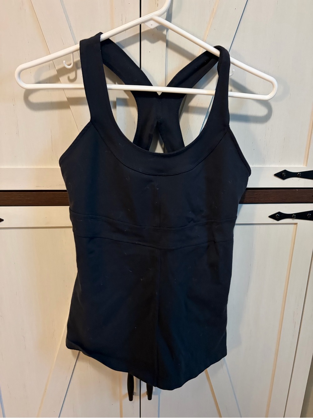 lululemon athletica Black Supportive Workout Tank